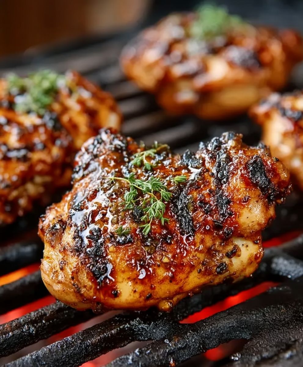 Grilled Chicken Thighs