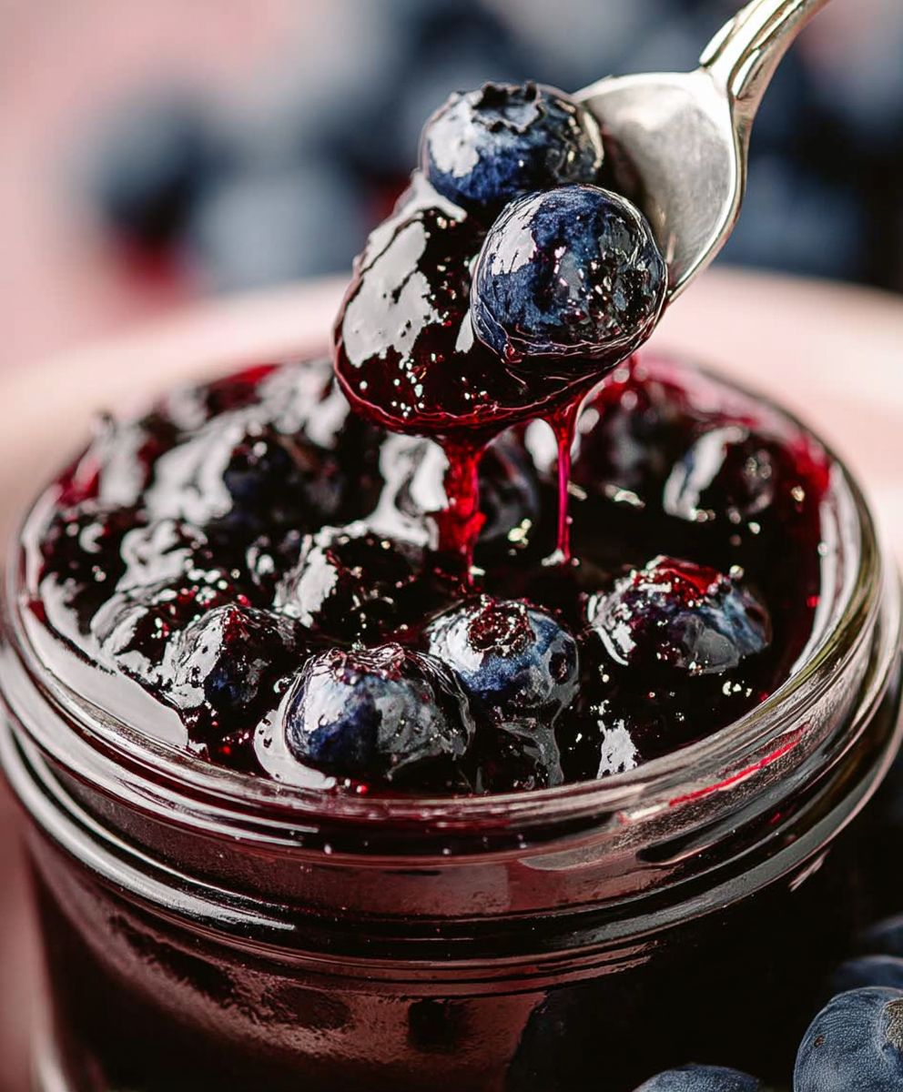 Blueberry sauce