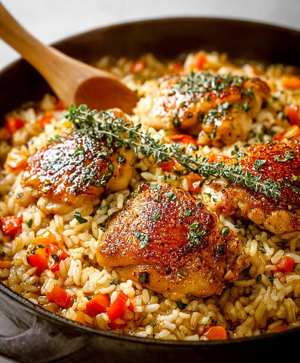 One Pot Chicken Rice