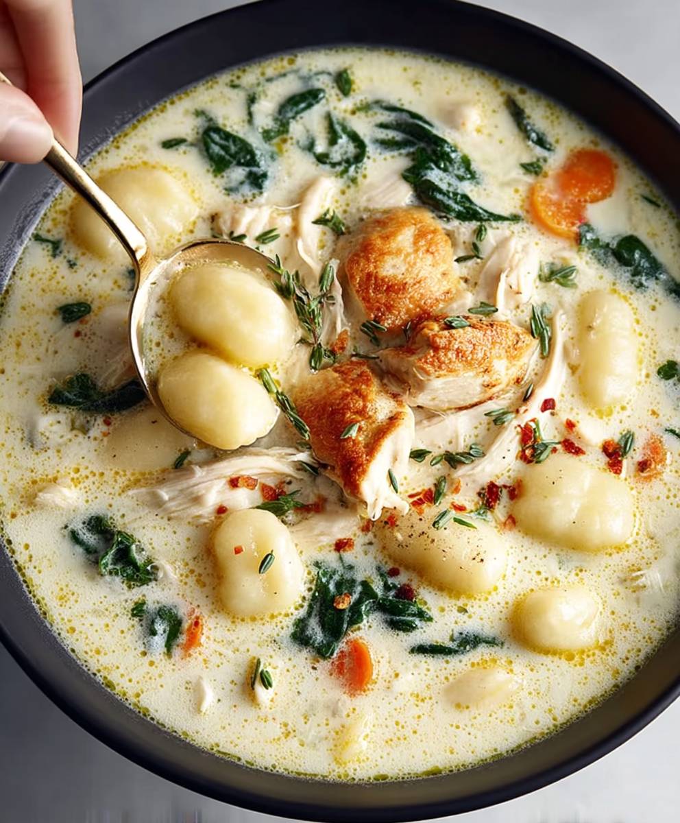 Chicken Gnocchi Soup
