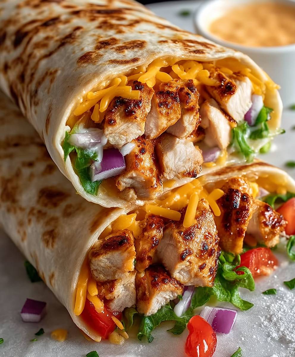 Chicken Burrito Taco Bell