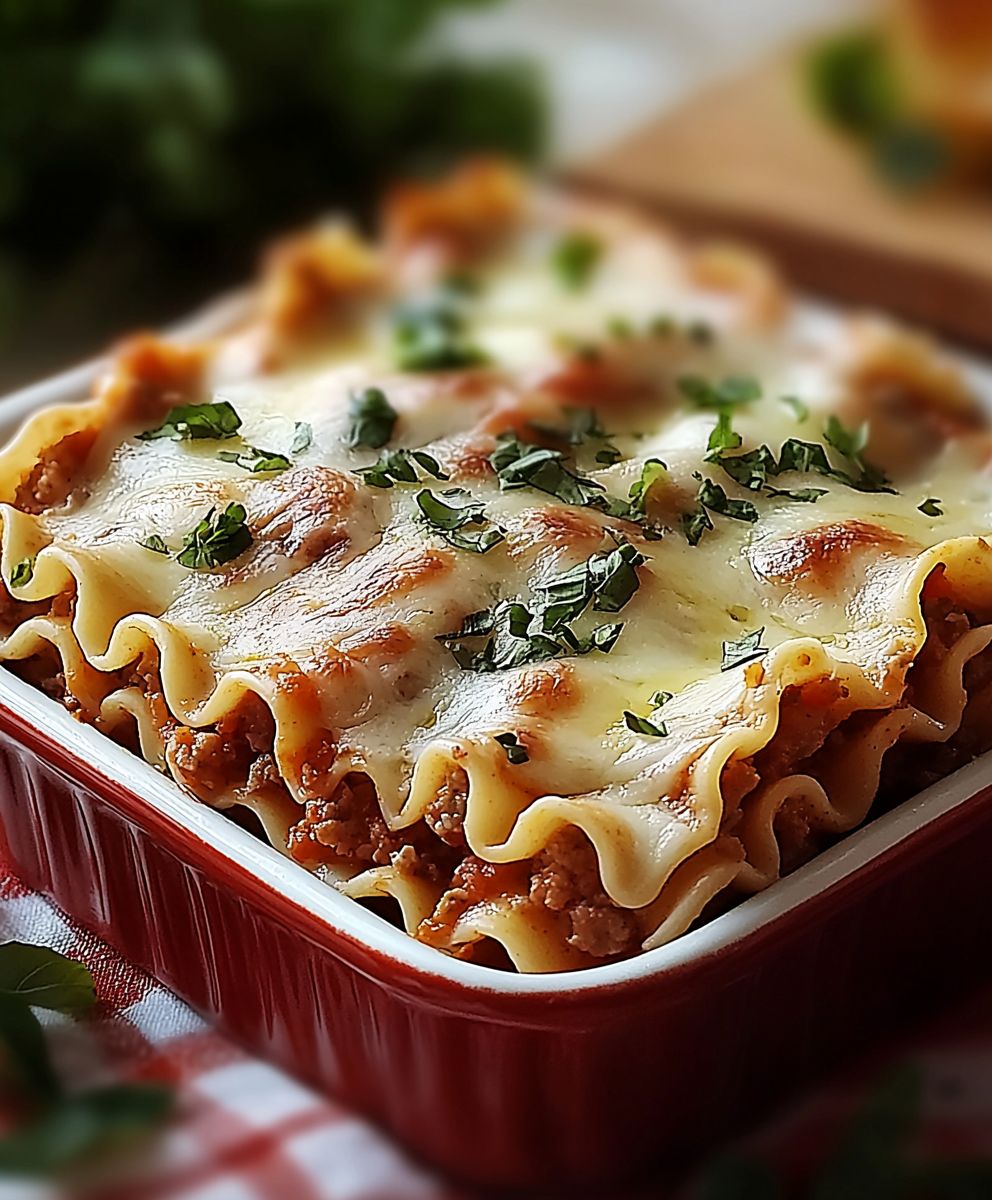 Lasagna roll ups