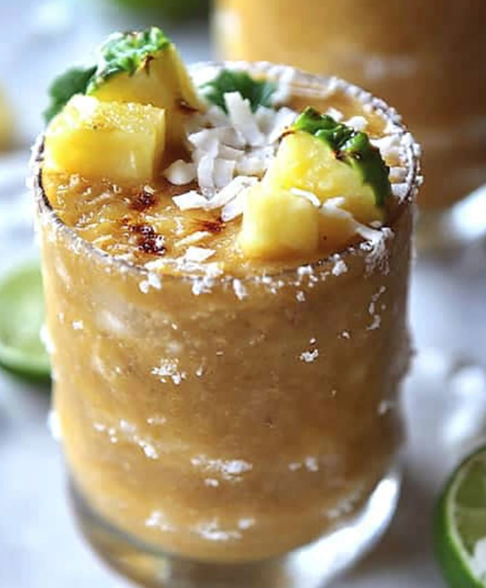 Pineapple Coconut Margaritas