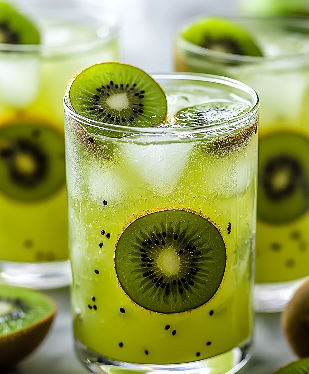 Kiwi Lime Sparkler