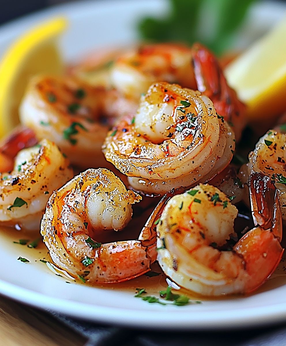 Pan Fried Shrimp