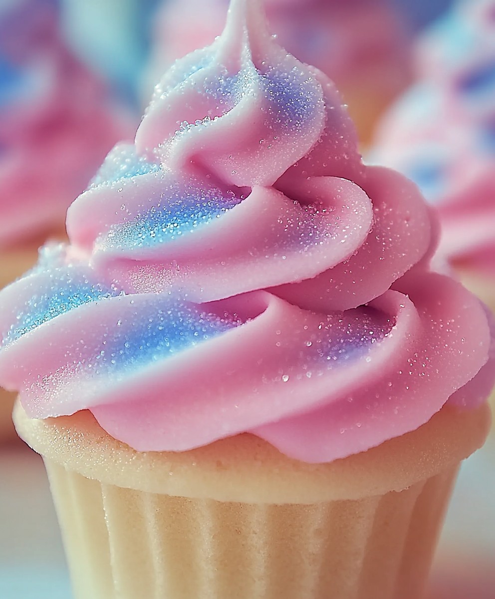 Cotton candy frosting