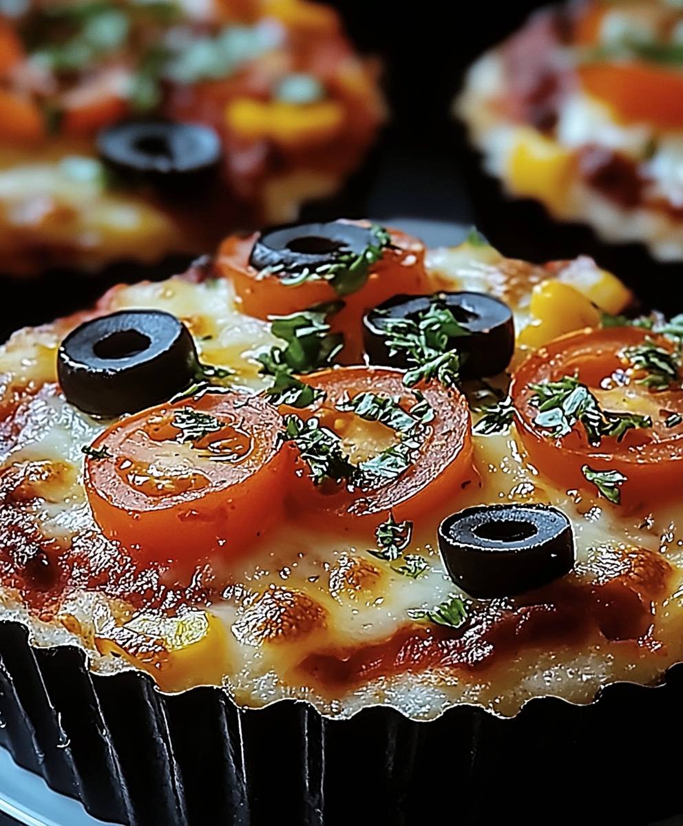 Low carb pizza bowl