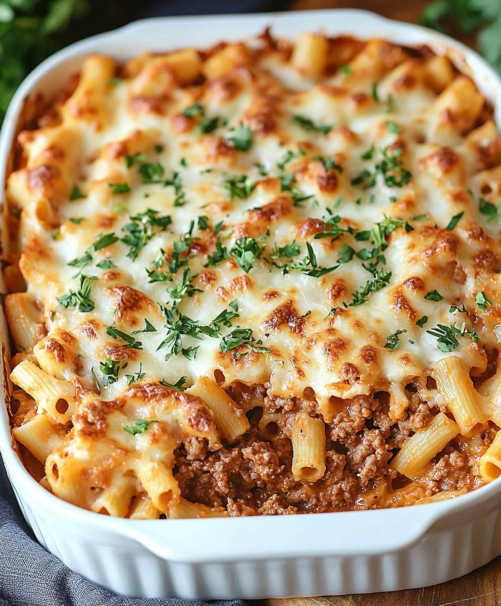Ground Beef Pasta Bake