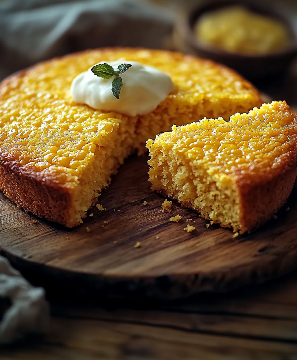 Golden Sweet Cornbread