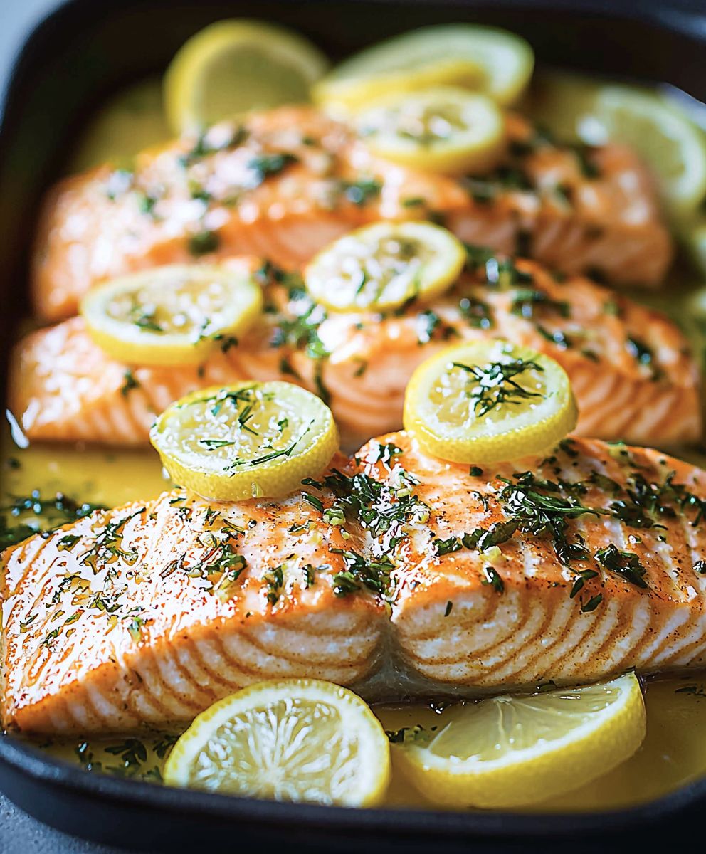 Lemon Baked Salmon