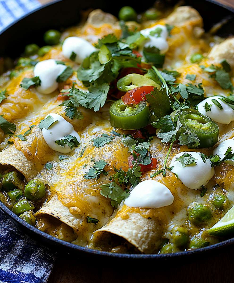 Chicken Enchilada Skillet