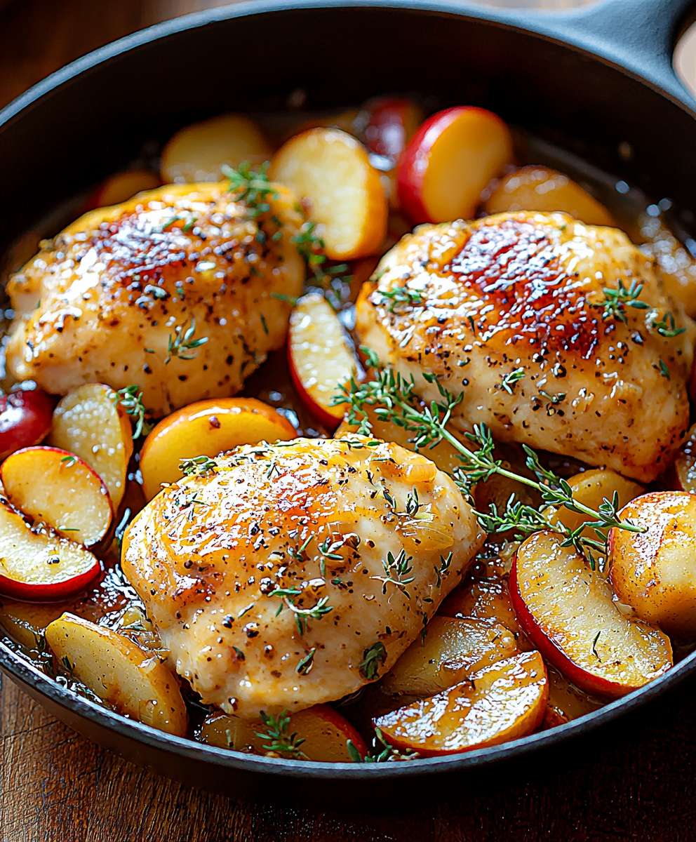 Apple Chicken Skillet