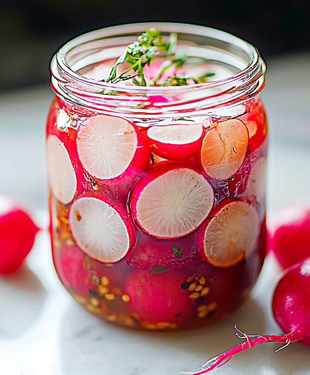 Pickled Radishes