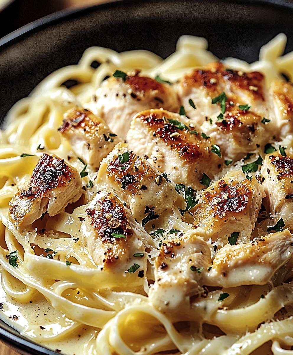 Chicken Fettuccine Alfredo