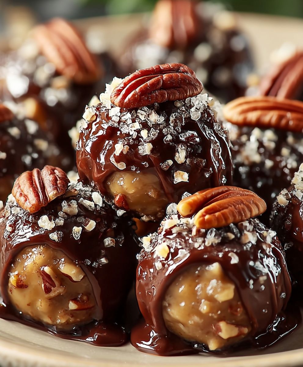 Pecan cake balls