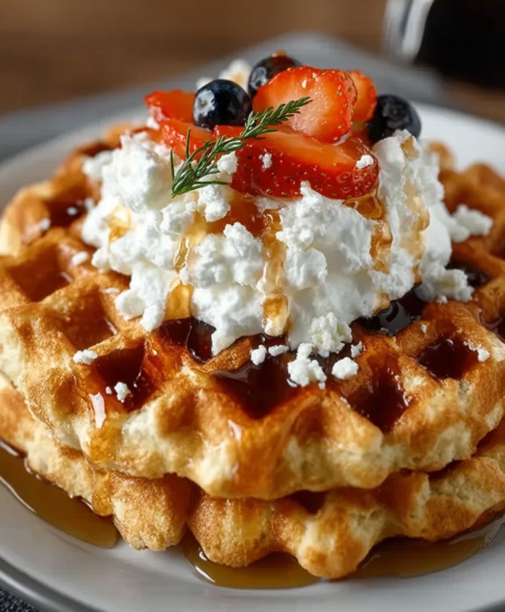 Cottage Cheese Waffles