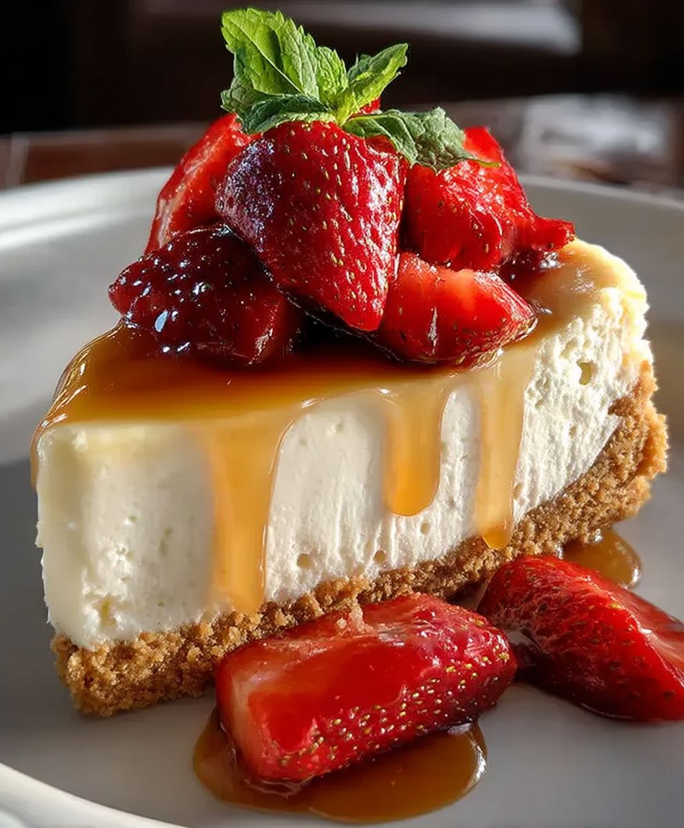 Easy 3 ingredient cheesecake