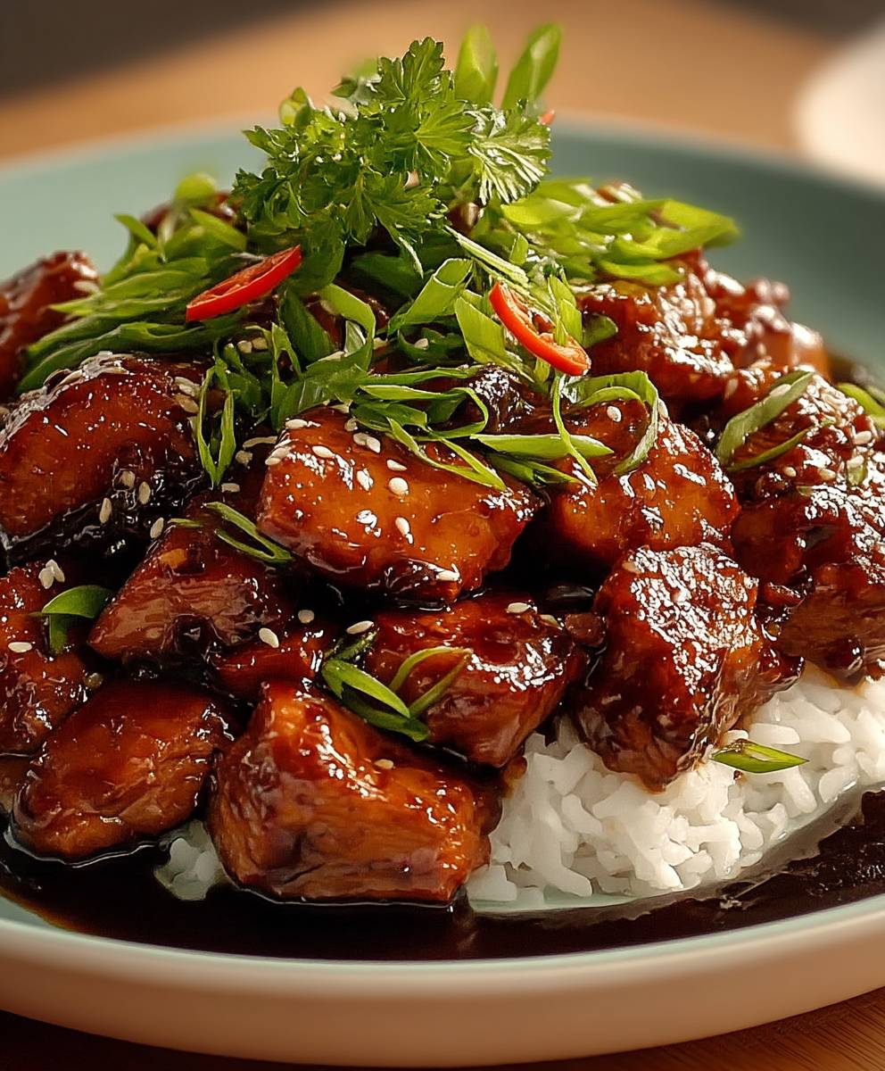Caramel Ginger Chicken