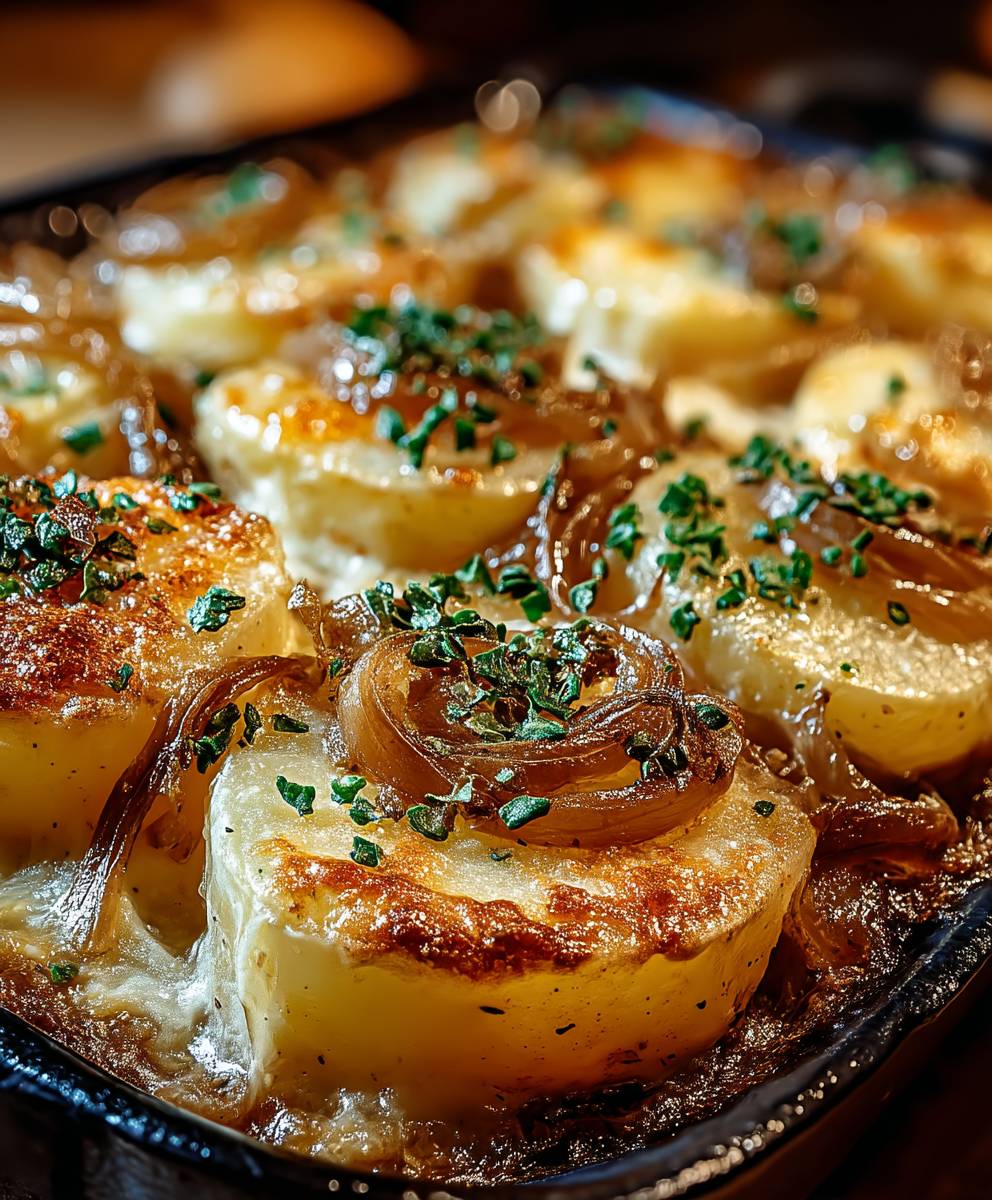 French onion potato casserole