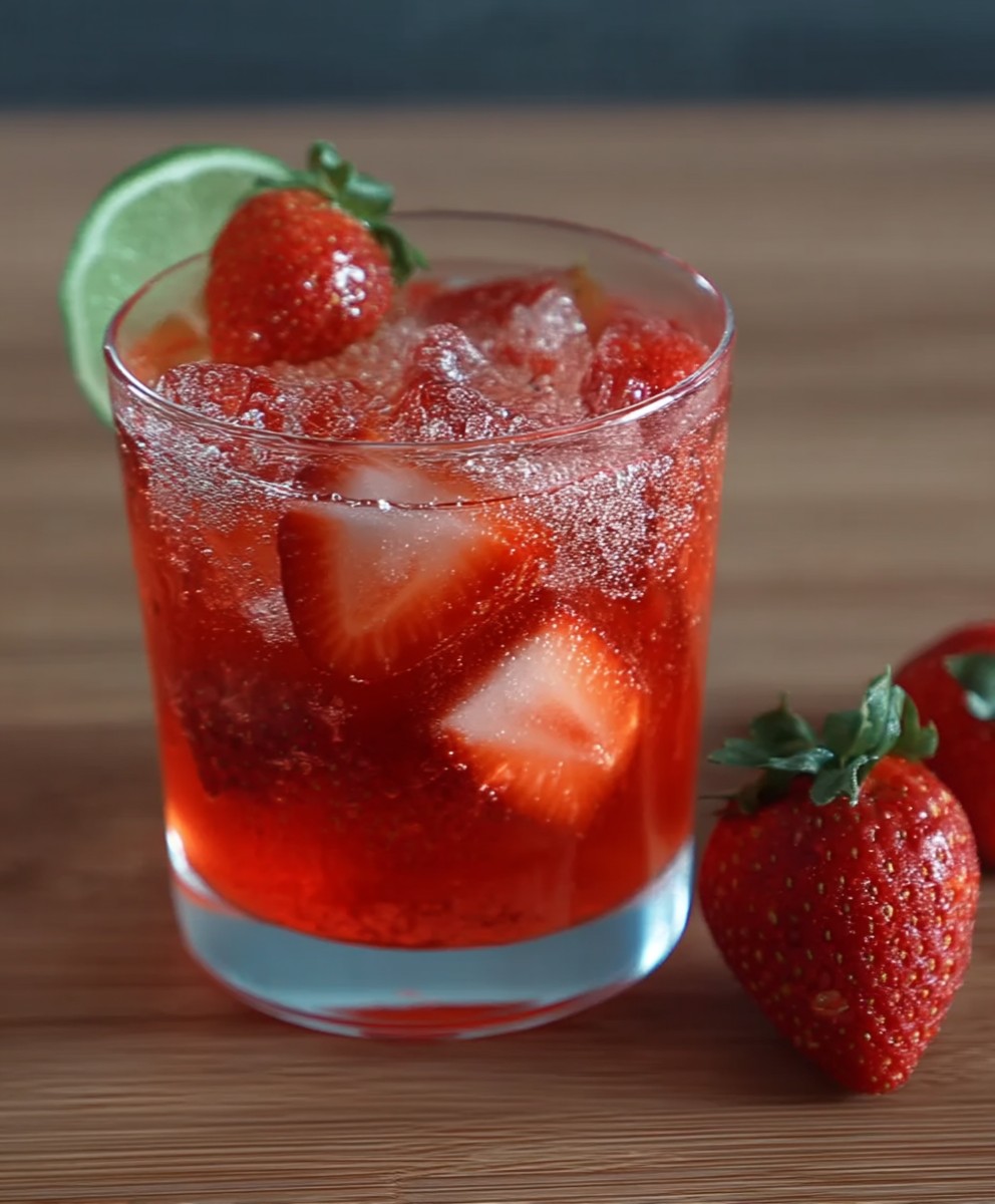 Strawberry Caipirinha