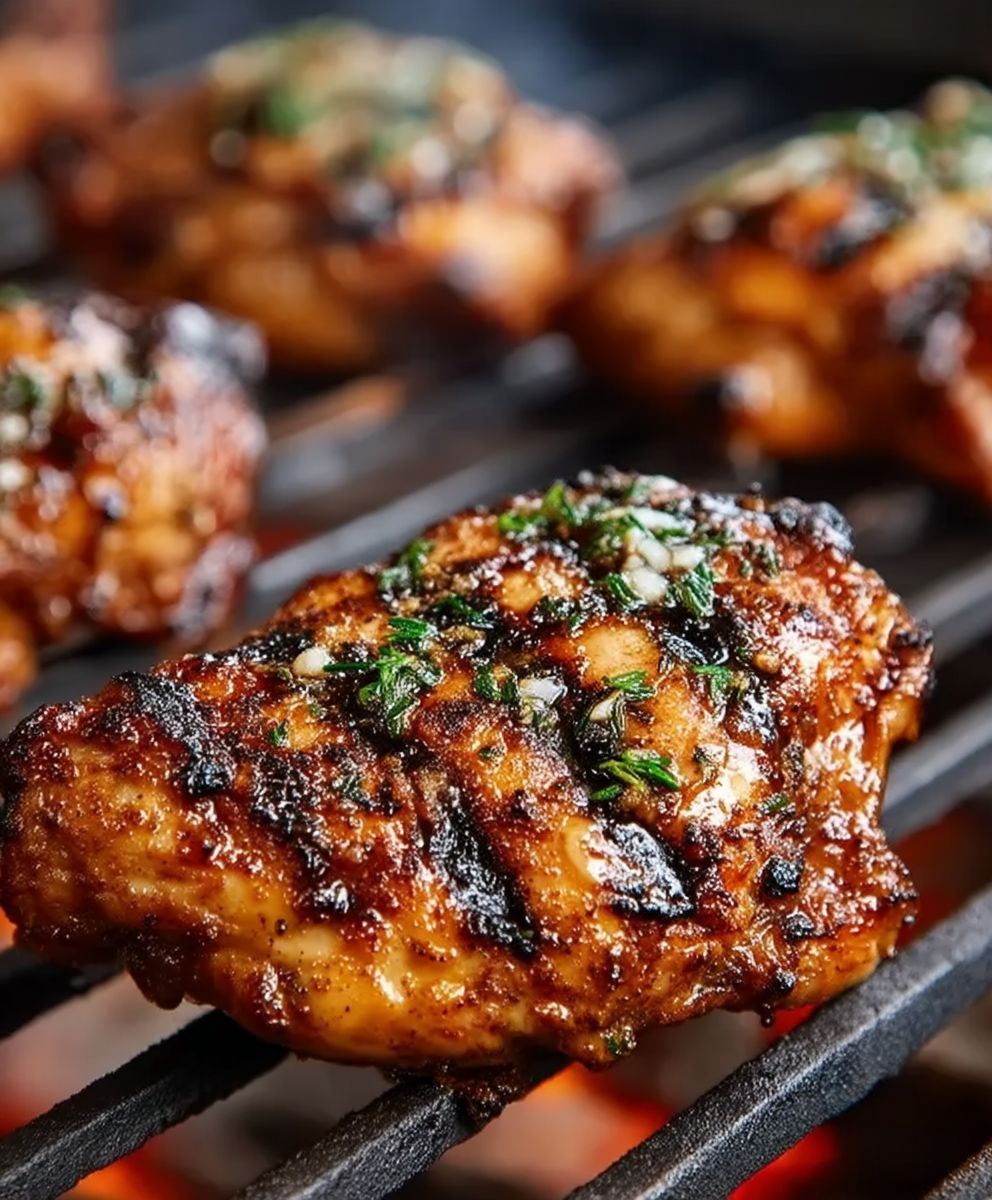 Grilled Chicken Thighs