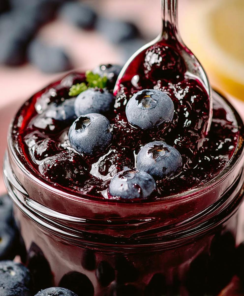 Blueberry sauce