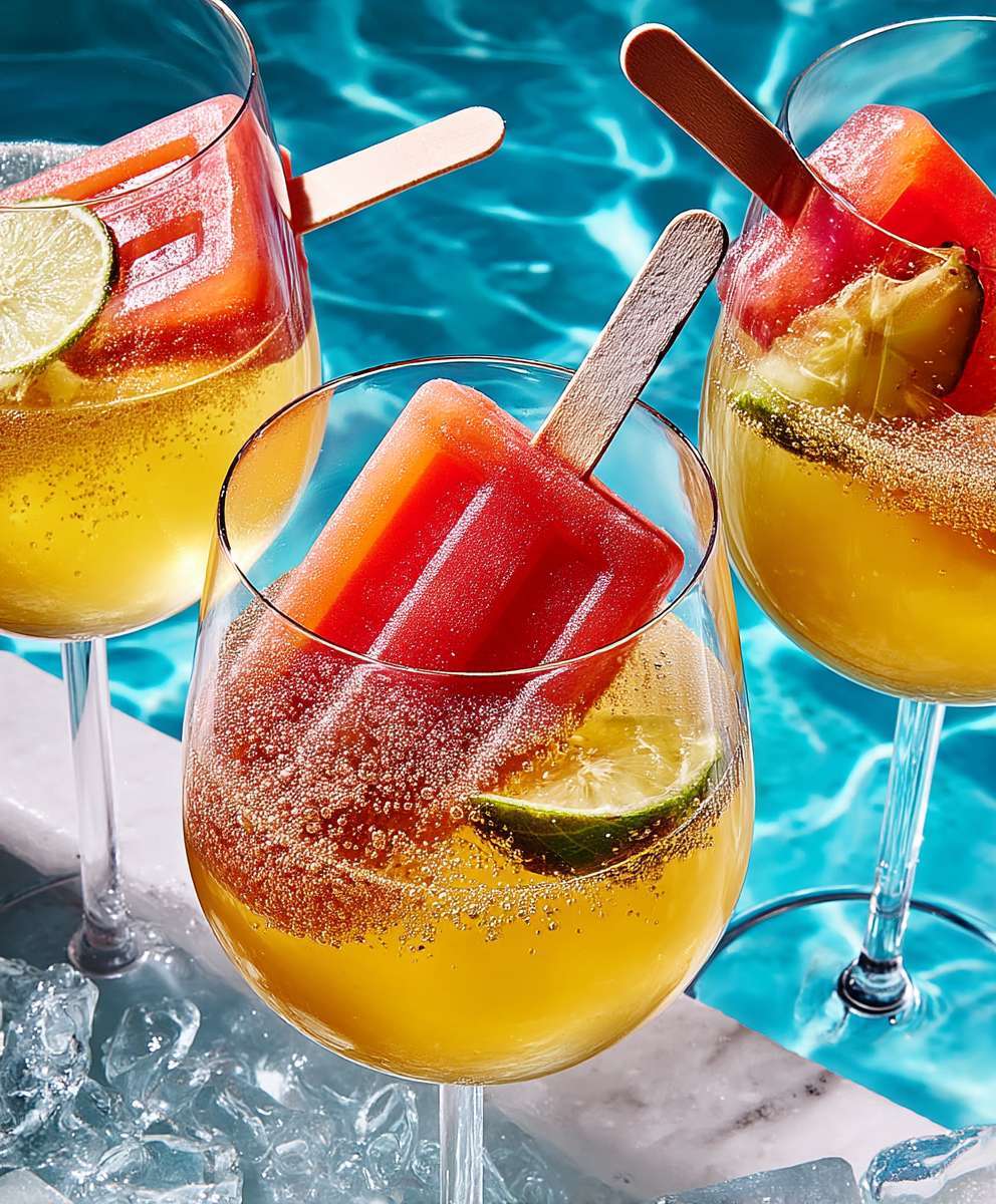 Poolside Popsicle Spritzers