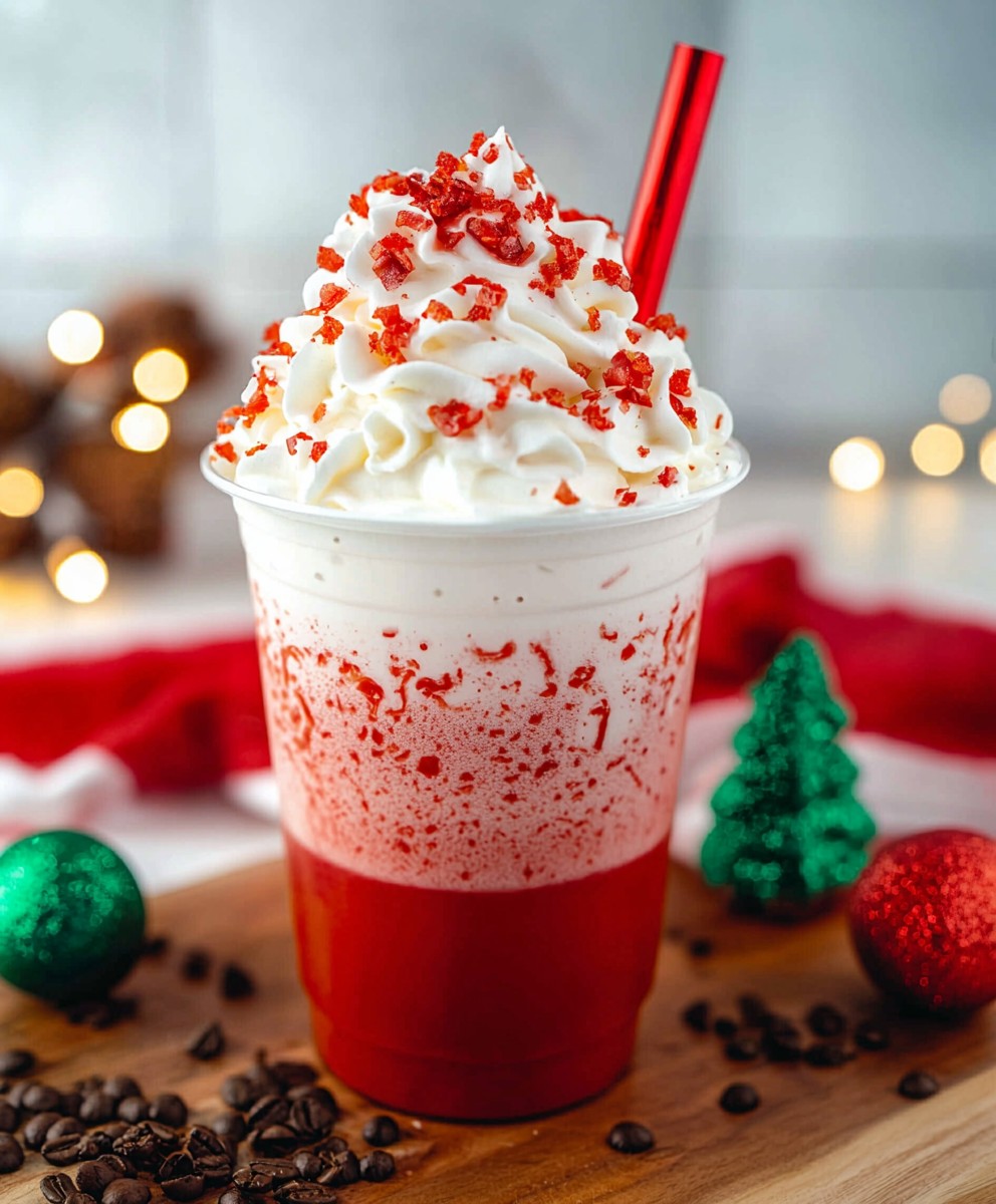 Santa Claus Frappuccino