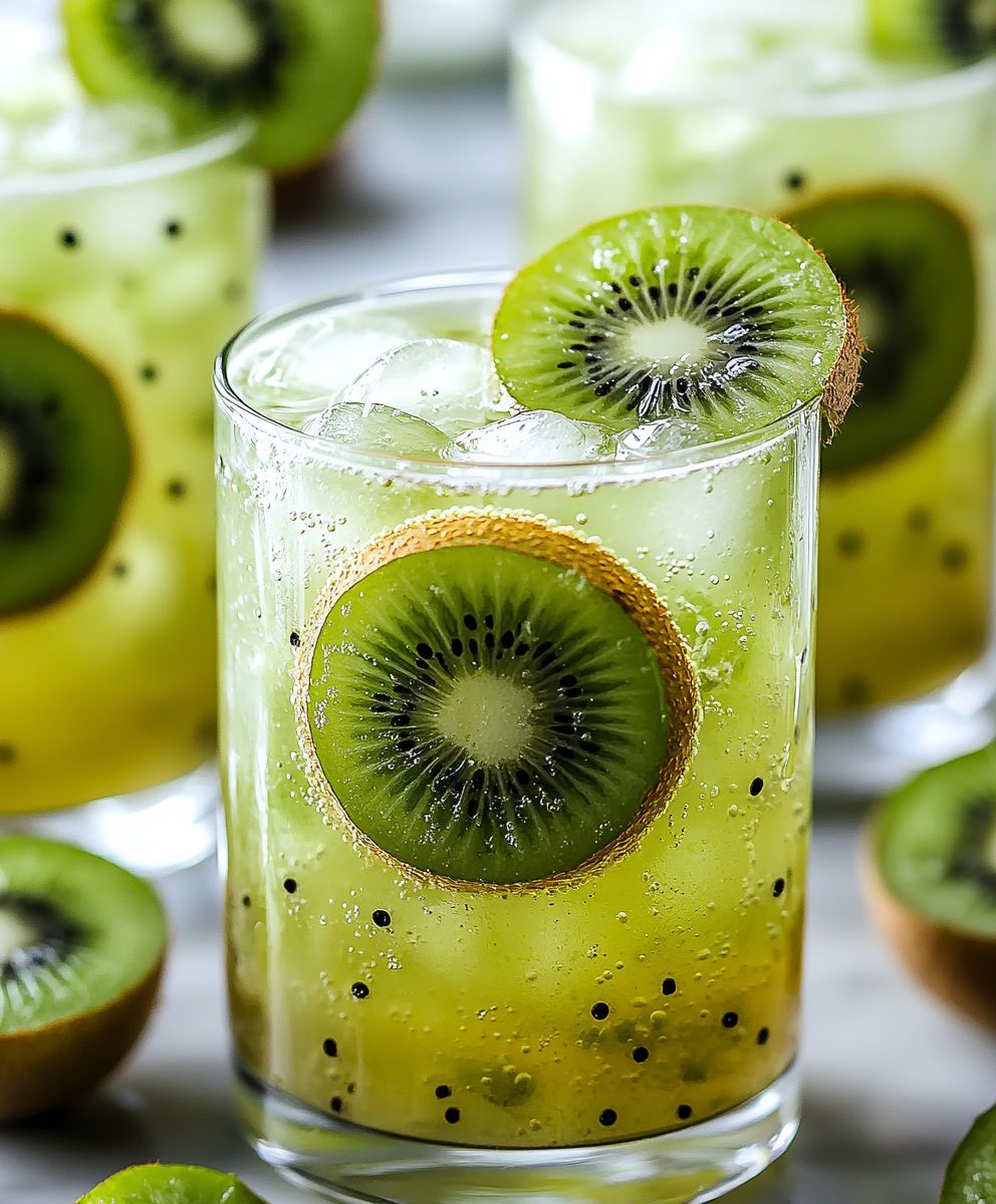 Kiwi Lime Sparkler