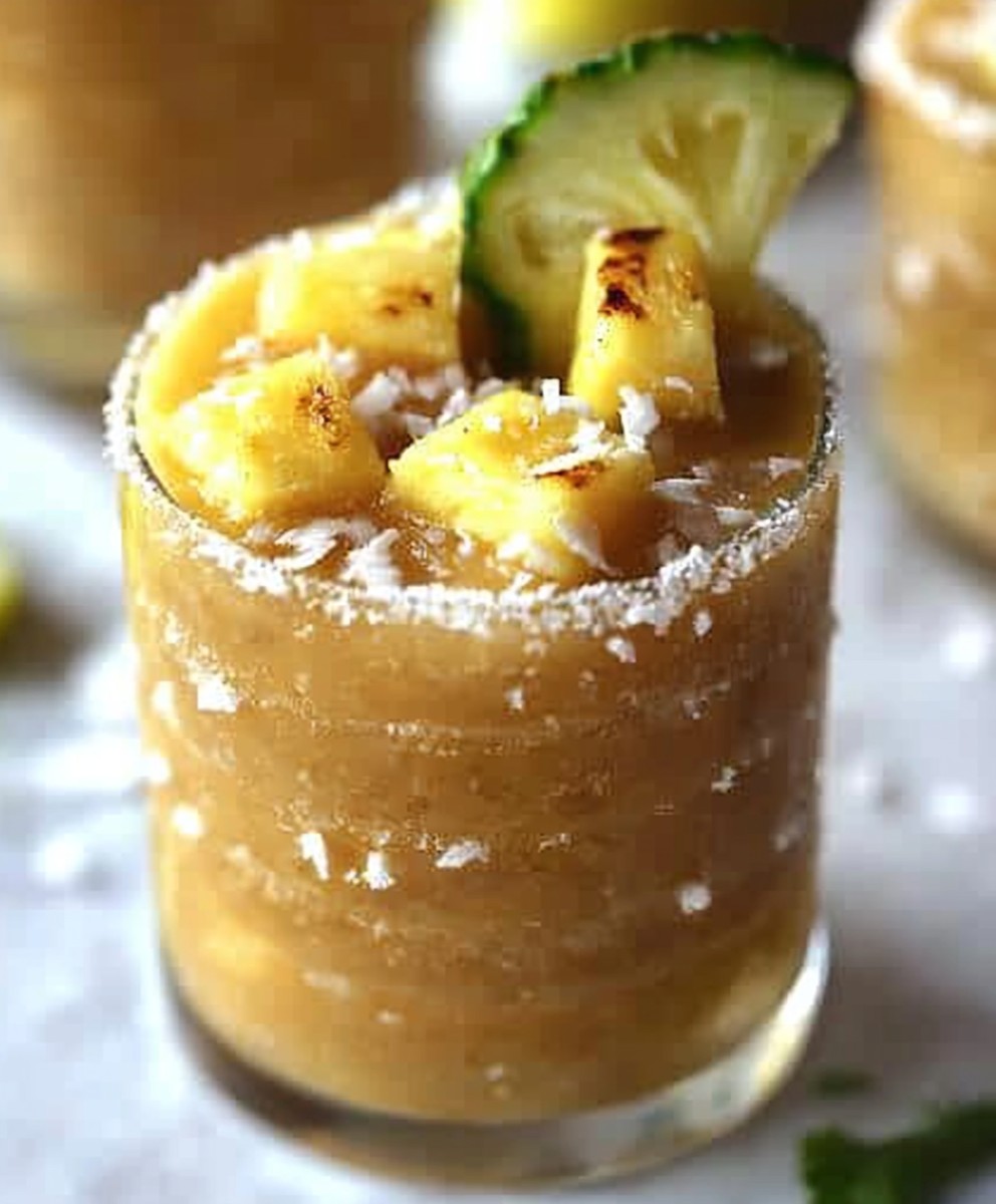 Pineapple Coconut Margaritas