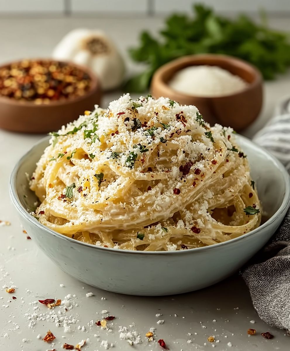 Creamy Garlic Pasta
