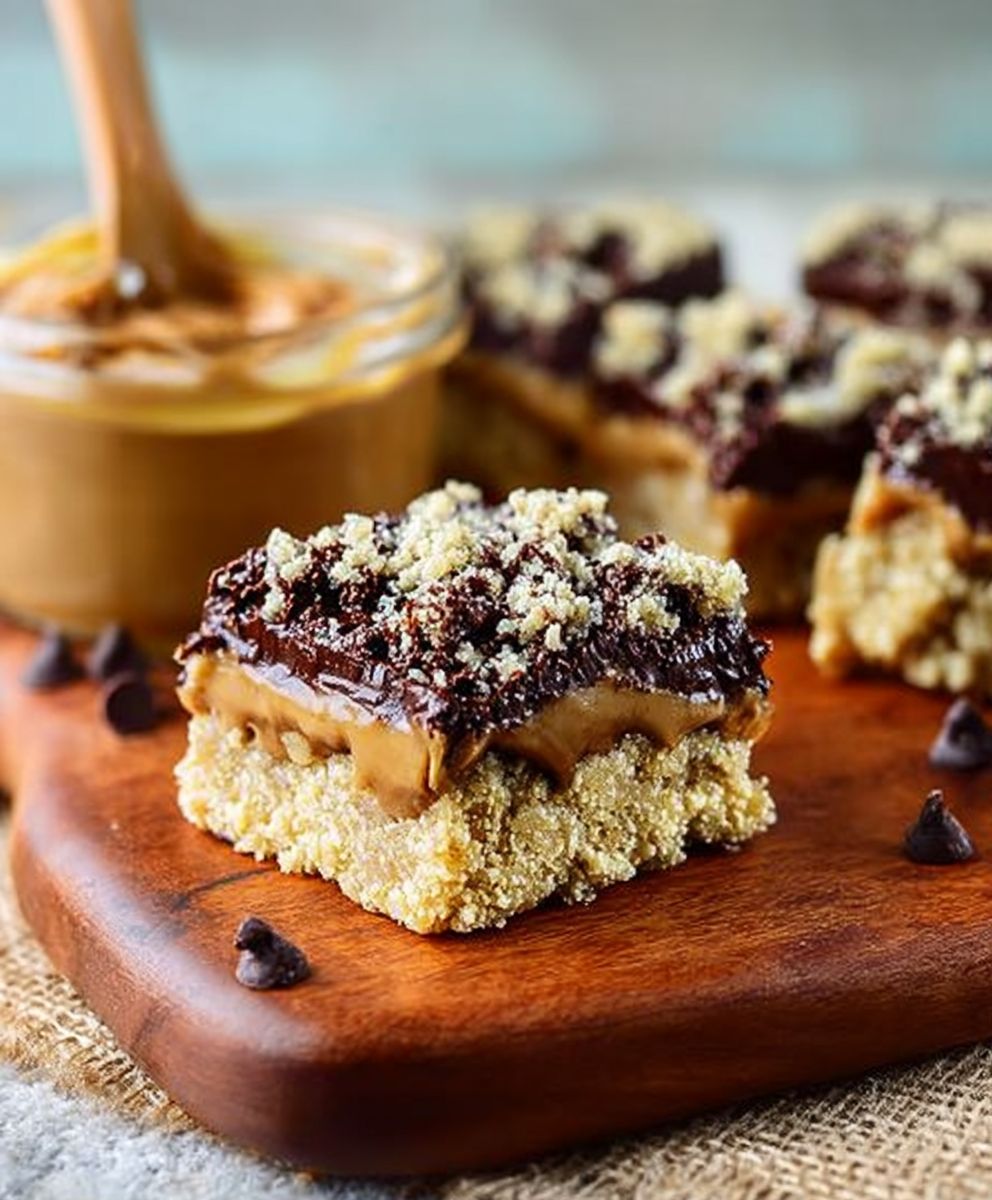 Chocolate Peanut Butter Bars