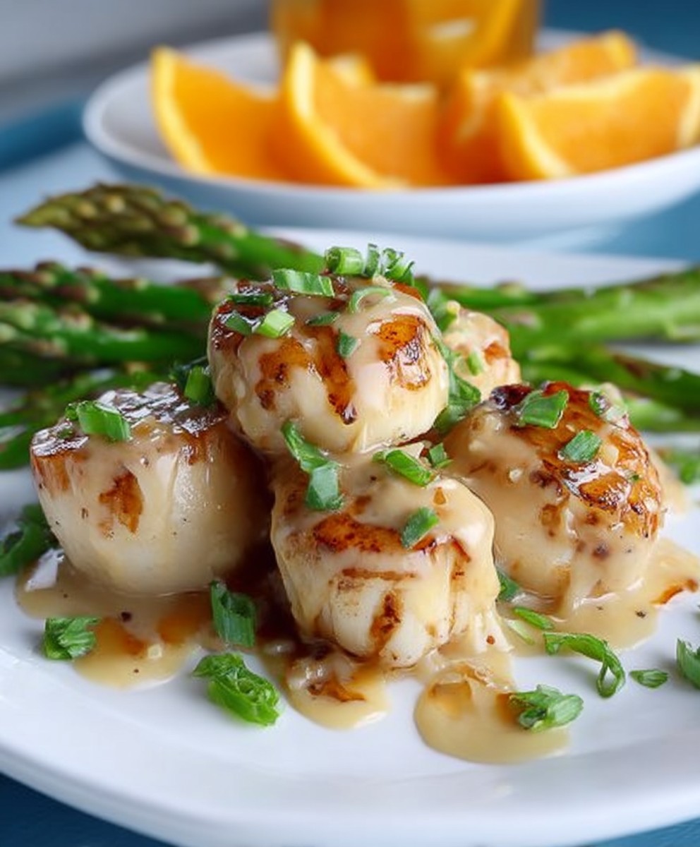 Scallops Grand Marnier