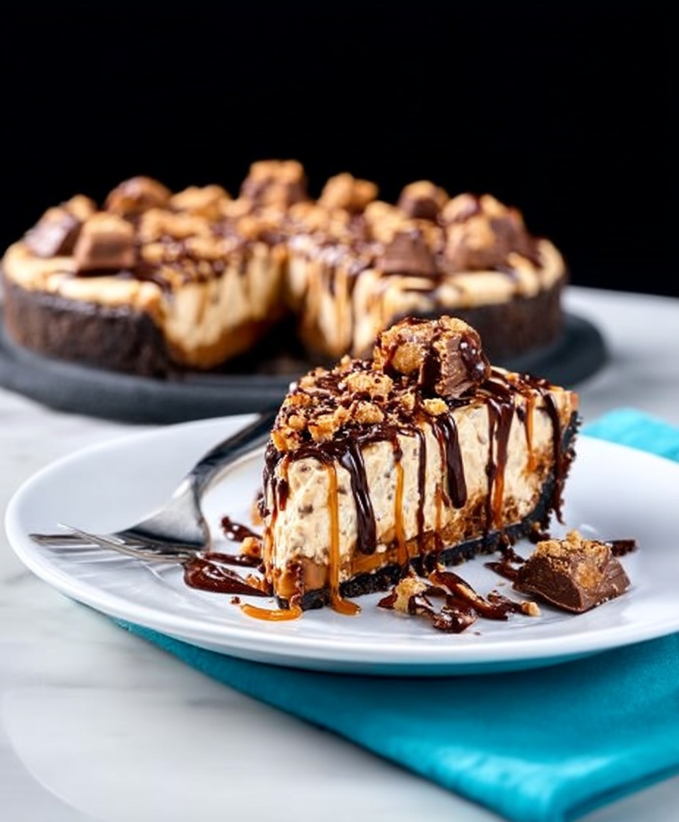 Frozen peanut butter pie