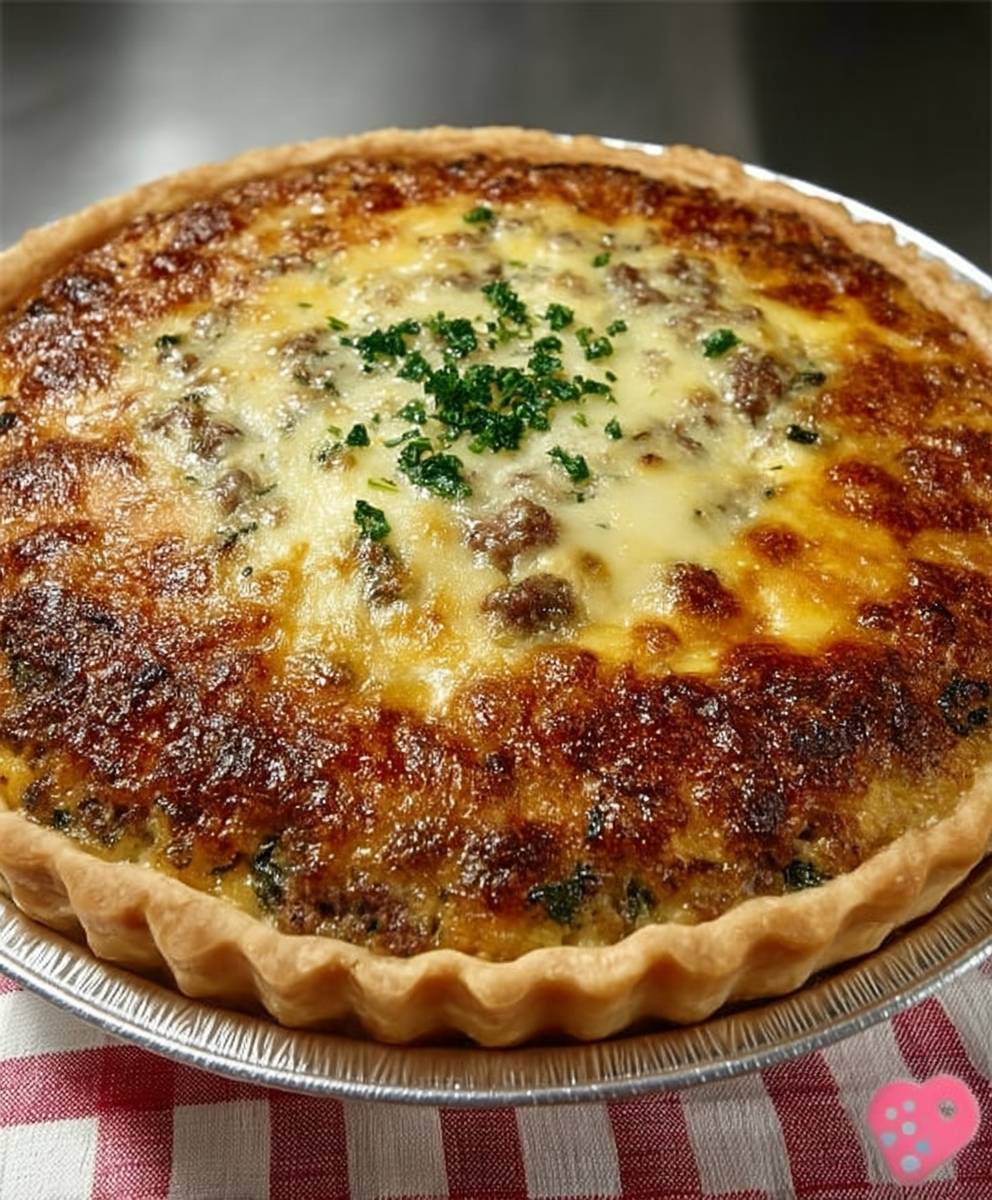 Cheeseburger pie