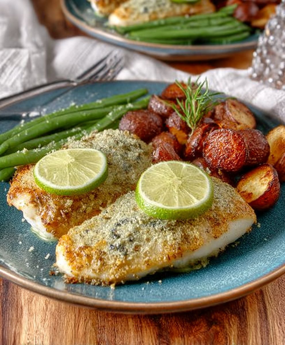 Parmesan Lime Tilapia