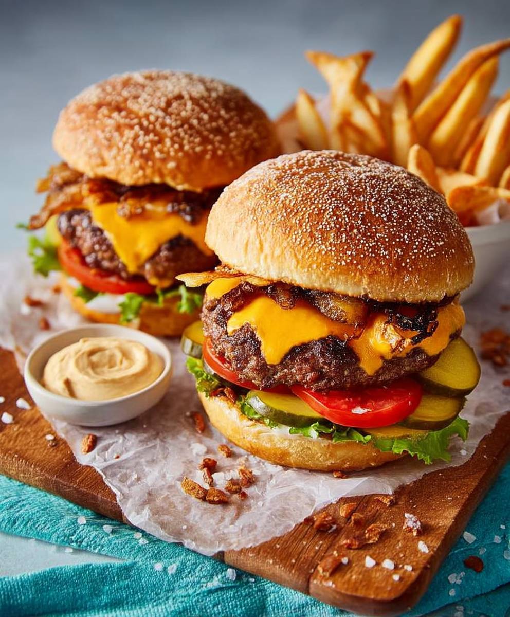 Smash burgers