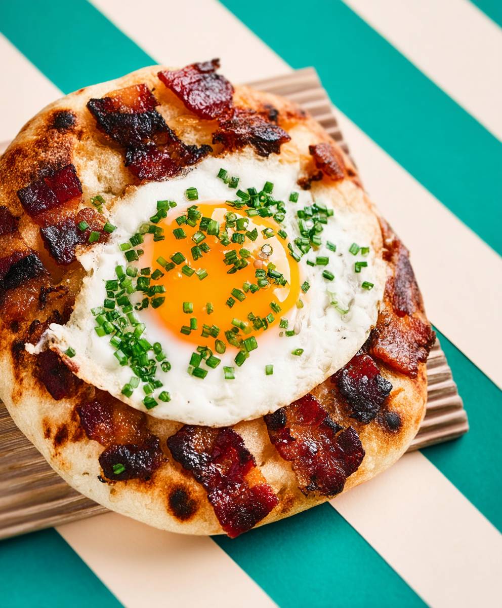 Bacon bing bread