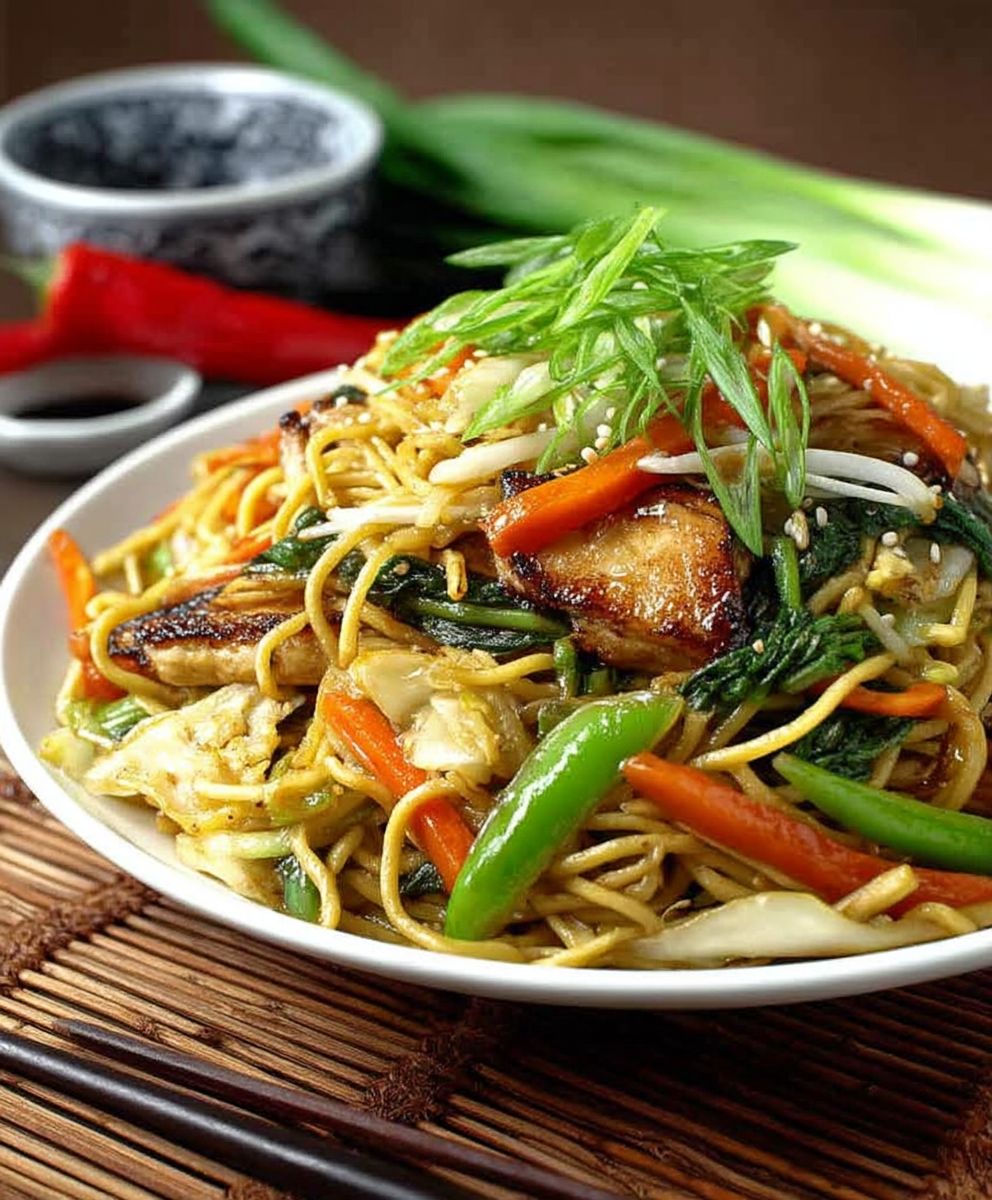 Vegetarian Chow Mein
