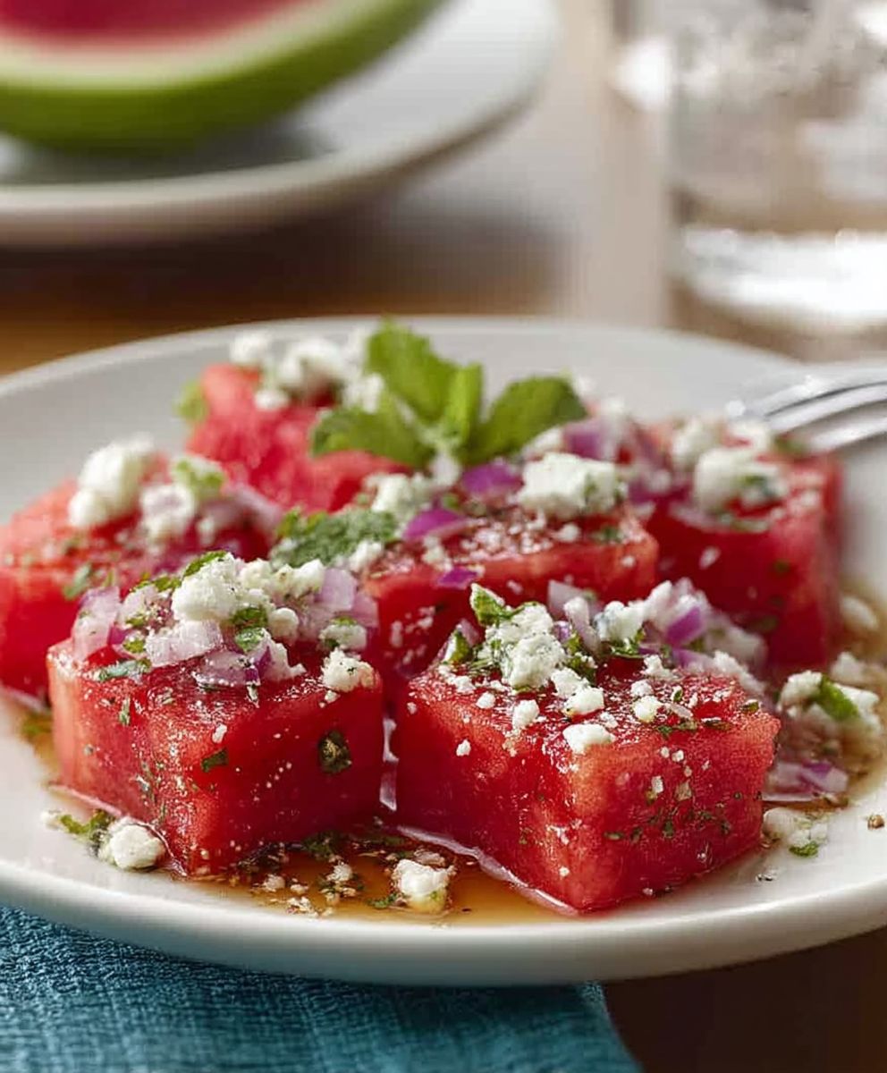 Watermelon salad