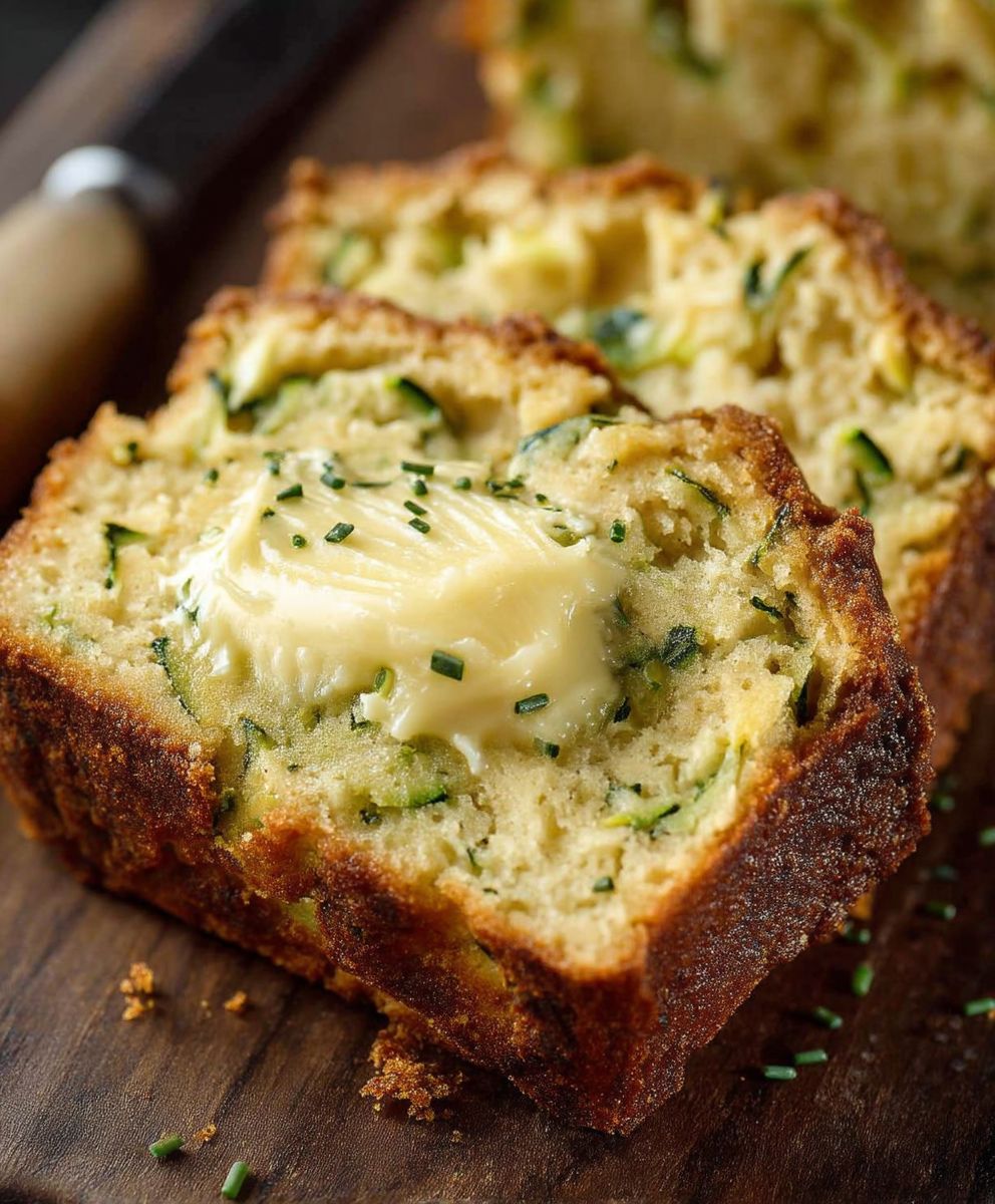 Cheesy Zucchini Bread
