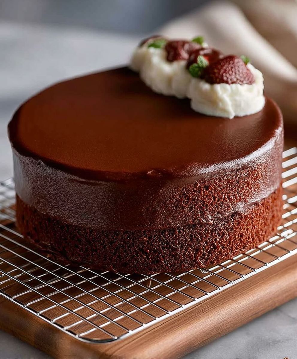 Cake smooth frosting finish