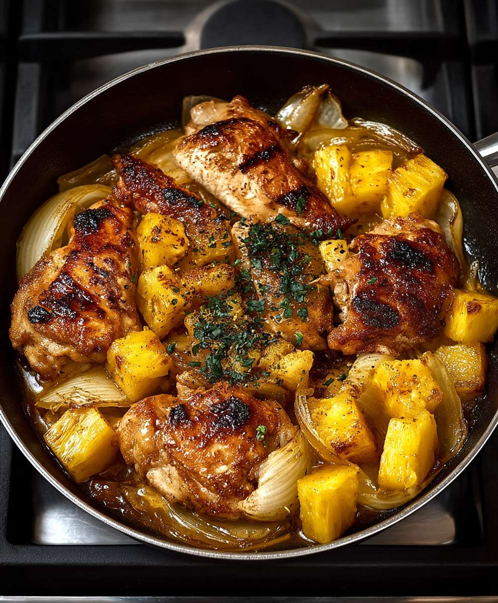 Pineapple Chicken Bake