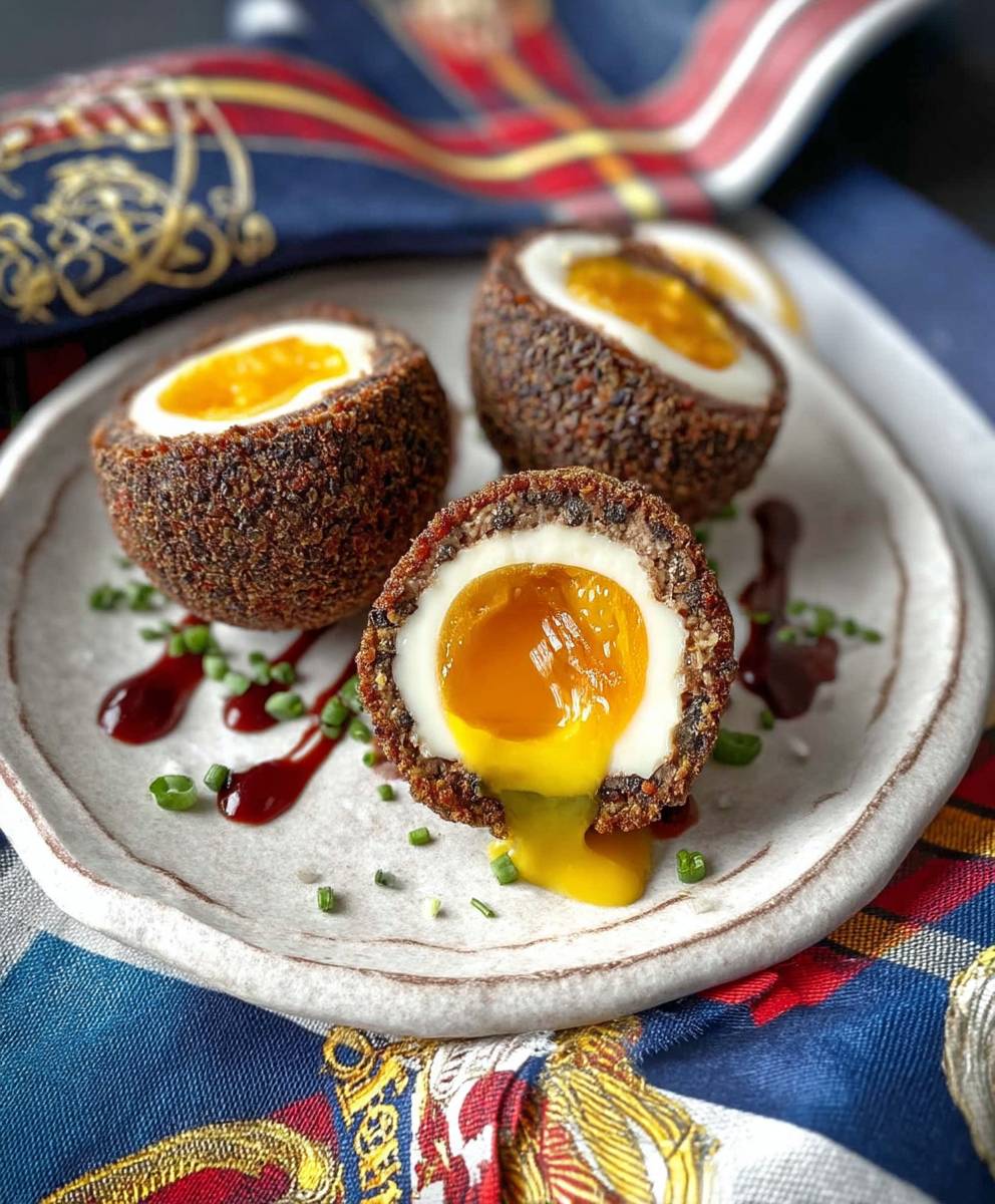Black Pudding Scotch Eggs