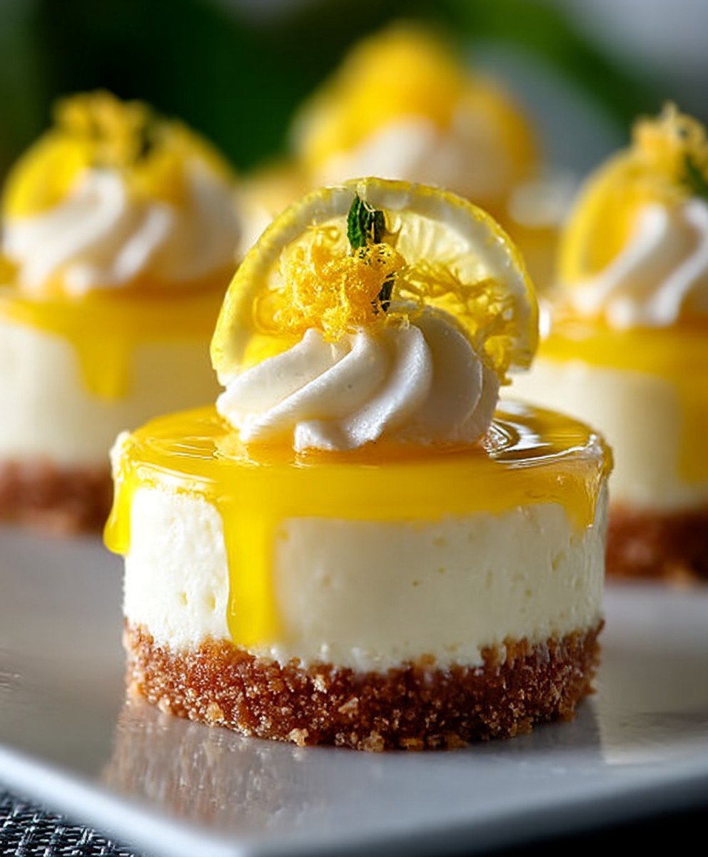 Lemon Cheesecakes