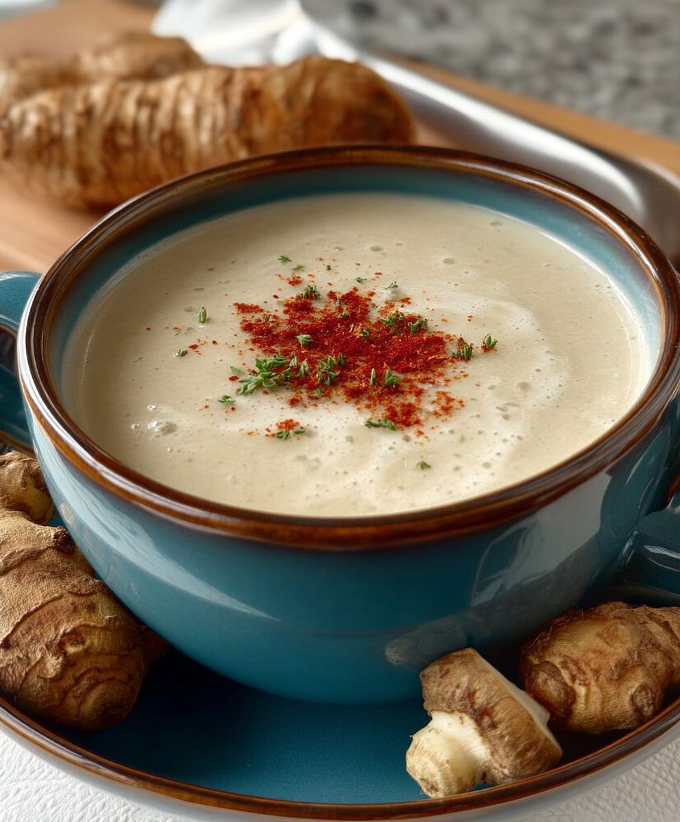Sunchoke soup