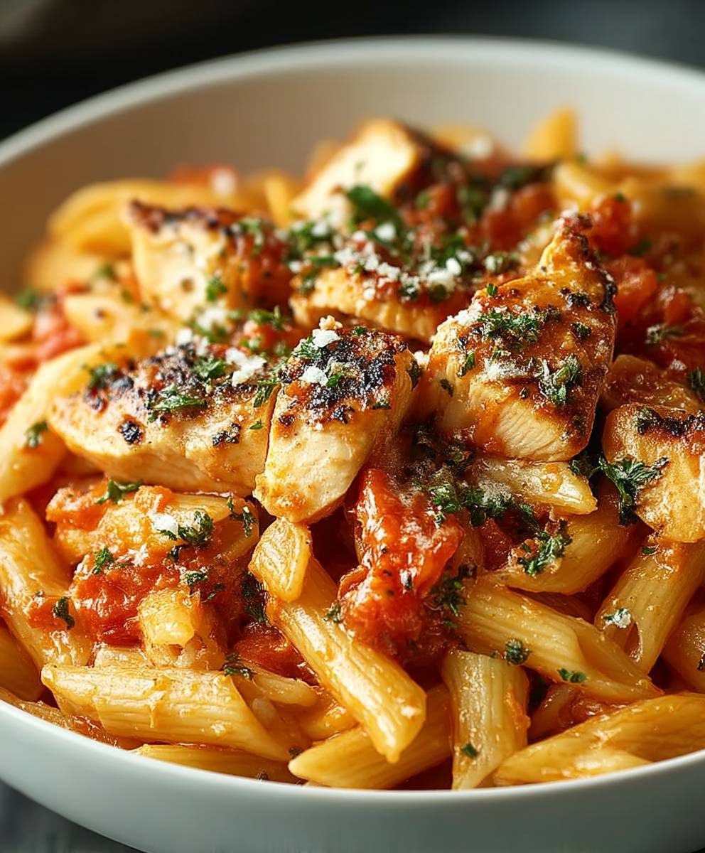 Chicken tomato pasta