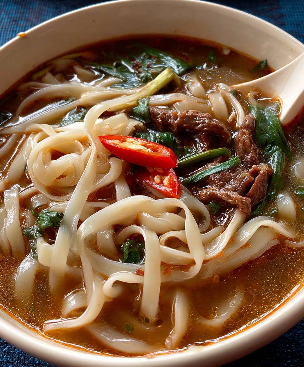 Taiwanese Spicy Beef Noodle