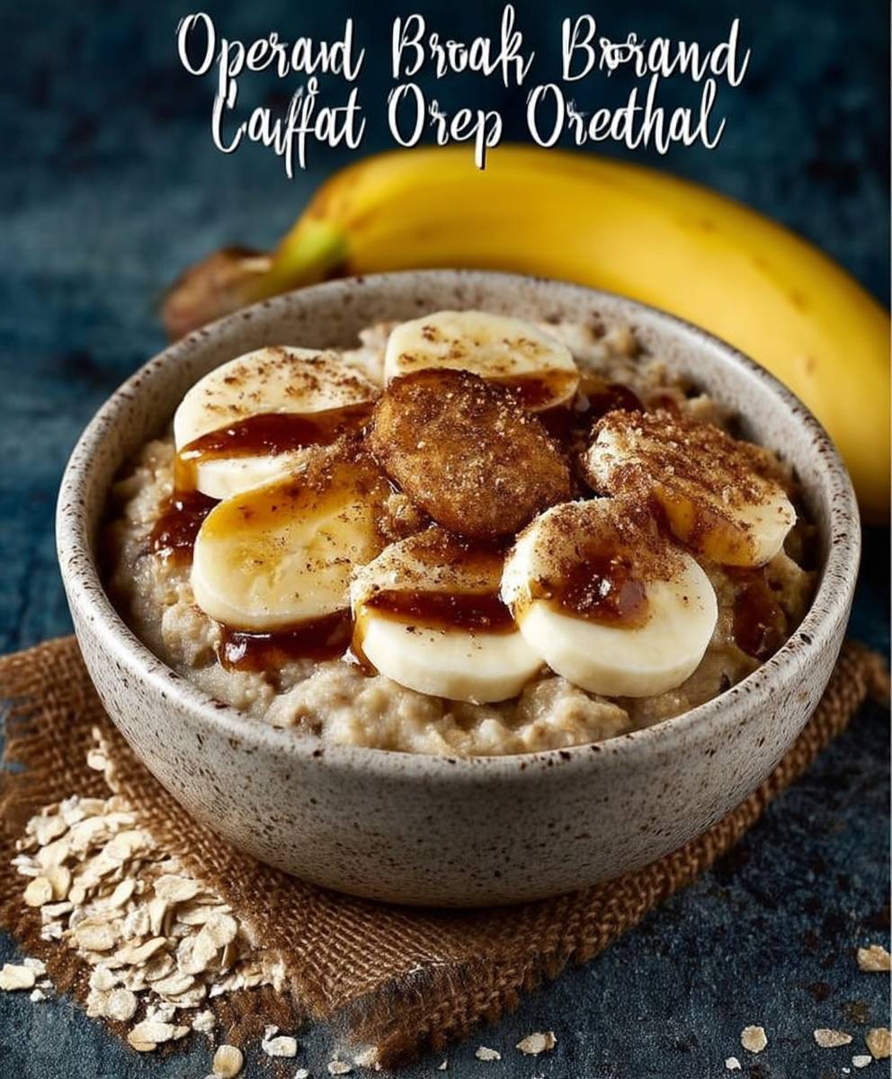 Banana Bread Oatmeal