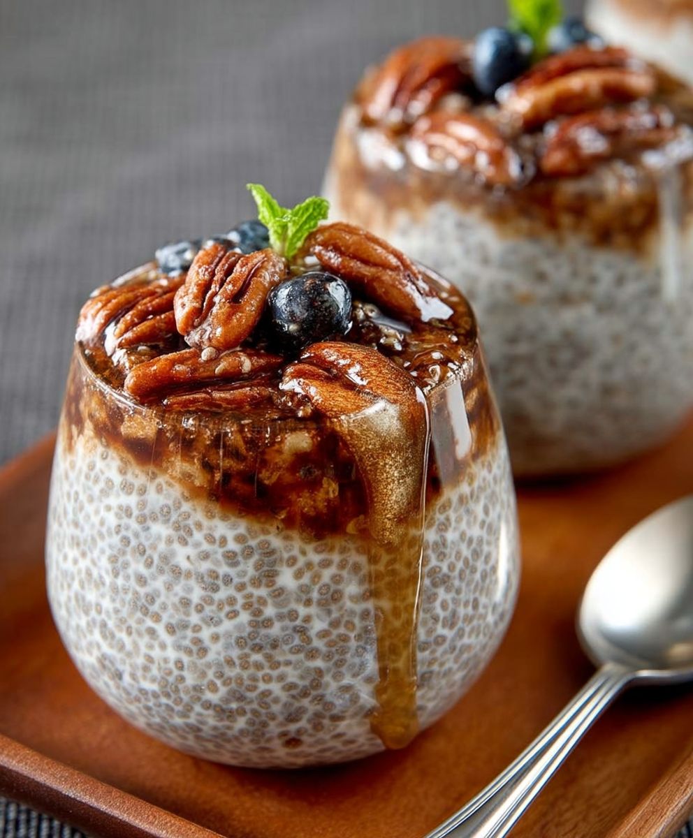 Sticky Bun Chia Pudding